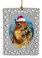 Chipmunk  Christmas Ornament