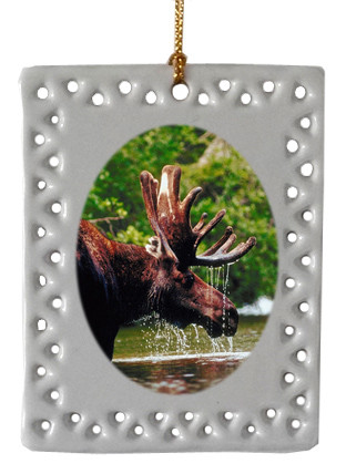 Moose  Christmas Ornament