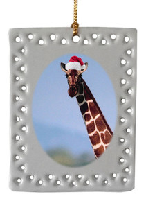 Giraffe  Christmas Ornament