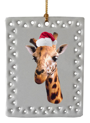 Giraffe  Christmas Ornament