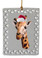 Giraffe  Christmas Ornament