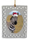 Zebra  Christmas Ornament