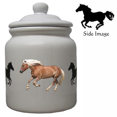 Haflinger Ceramic Color Cookie Jar