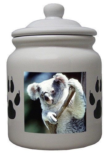 Koala Bear Ceramic Color Cookie Jar