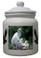 Egret Ceramic Color Cookie Jar