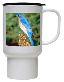 Bluebird Polymer Plastic Travel Mug