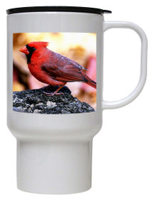 Cardinal Polymer Plastic Travel Mug