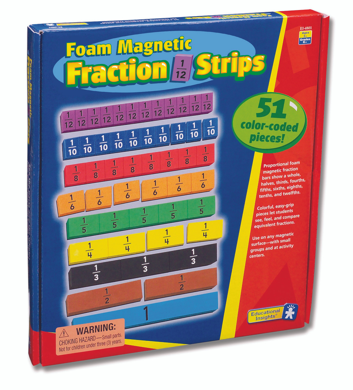 magnetic fraction strips