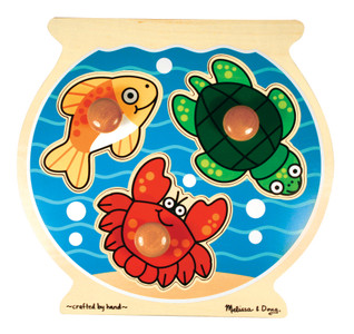 Jumbo Knob Puzzle Fish Bowl