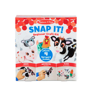 SNAP-IT Beginner Craft Kit - Barnyard Animals