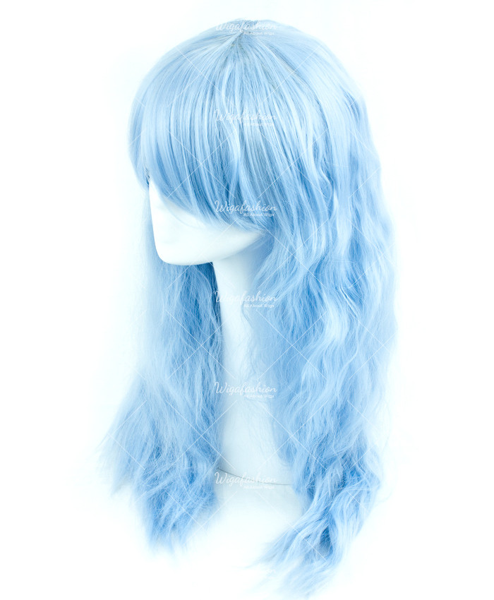 blue wig for baby
