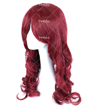Red Velvet Long Wavy 65cm