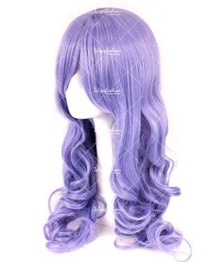 Wisteria Violet Long Curly 65cm