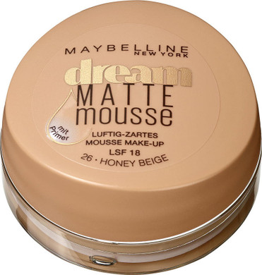 MAYBELLINE Dream Matte Mousse foundation Honey beige
