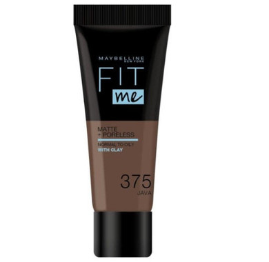 MAYBELLINE Maybelline Fit Me Matte and Poreless Foundation 375 Java