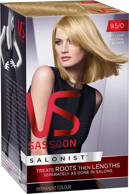 Vidal Sassoon Salonist Hair Colour - 95/0 Very Light Neutral Blonde (www.hair2buy.co.uk)