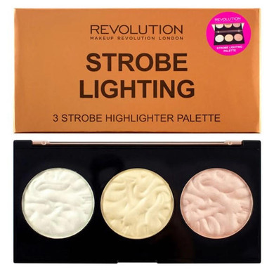 revolution Revolution Strobe Lighting 3 Highlighter Palette 