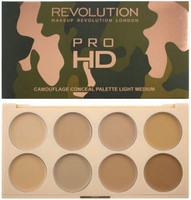 revolution Revolution Pro HD Camouflage Conceal Palette Light Medium 