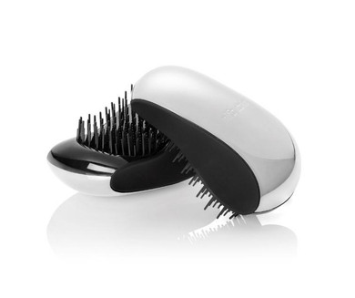  Alfa Italia Liscio Silver Detangle Brush 