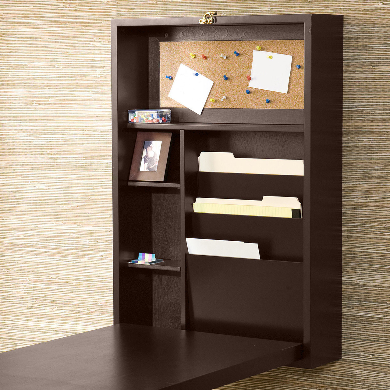 Wall Mount Fold Out Convertible Desk Computer Desk Laptop Writing