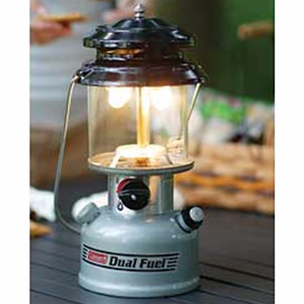 Coleman Premium Dual Fuel Twin Mantle Lantern with Hard Carrying Case -  UltraSaver