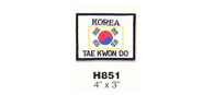 Taekwondo-Korea Patch