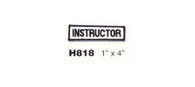 BW Instructor Patch