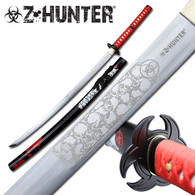 Z HUNTER HAND FORGED SAMURAI SWORD (Red Cord)