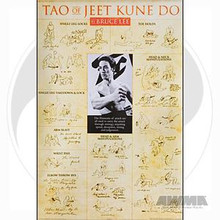 AWMA® Bruce Lee "Tao of Jeet Kune Do" Poster