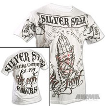 AWMA® Silver Star® Rob Emerson "The Saint" Premium T-Shirt - White