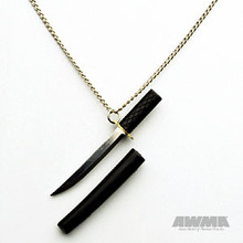 AWMA® Samurai Sword with Scabbard Necklace