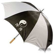 AWMA® Two Tone Yin & Yang Umbrella - White/Black