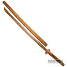 AWMA® Hardwood Bokken with Wooden Scabbard - Daito