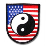 Century® US Flag & Yin Yang Patch
