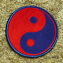 AWMA® Yin & Yang - Red and Blue Patch