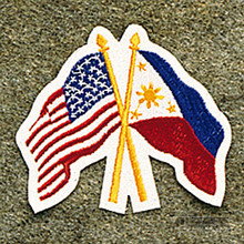 AWMA® USA/Philippine Flags Patch