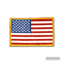 AWMA® USA - Gold Border Patch