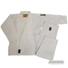 AWMA® Fuji Kassen® BJJ Mid-Weight Uniform Gi - White