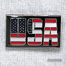 AWMA® USA Letters Pin