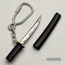 AWMA® Samurai Sword Keychain with Scabbard