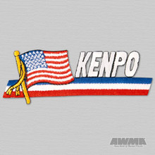 AWMA® Flag Patch - Kenpo