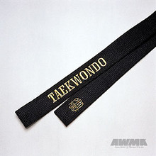AWMA® ProForce® Taekwondo Satin Black Belt