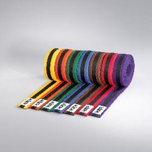 KWON® Colored Belts with Black Stripe