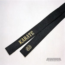 AWMA® ProForce® Karate Satin Black Belt
