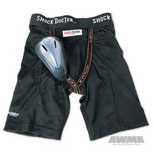 AWMA® Shock Doctor® BasiX Compression Short with Protective Flex Cup