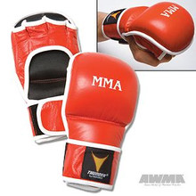 AWMA® ProForce® Thunder Throwdown MMA Gloves - Red