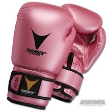 AWMA® ProForce® Thunder Boxing Gloves - Pink Metallic