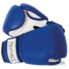 AWMA® ProForce® Leatherette Blue Boxing Gloves