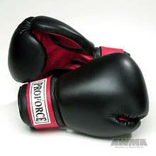 AWMA® ProForce® Leatherette Boxing Gloves w/Red Palm
