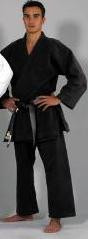 KWON® Master Heavy Weight Karate Uniform 12 oz. - black